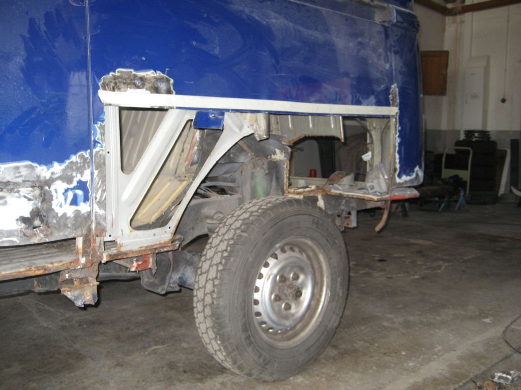 Restauration im Gange